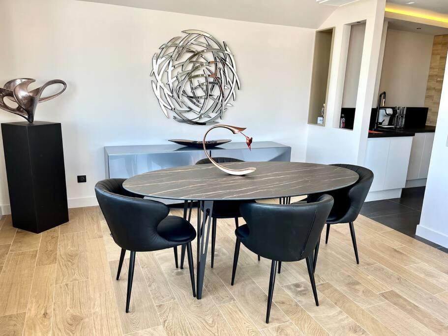 Le Designer Avec Vue Apartment Dunkirk Bagian luar foto