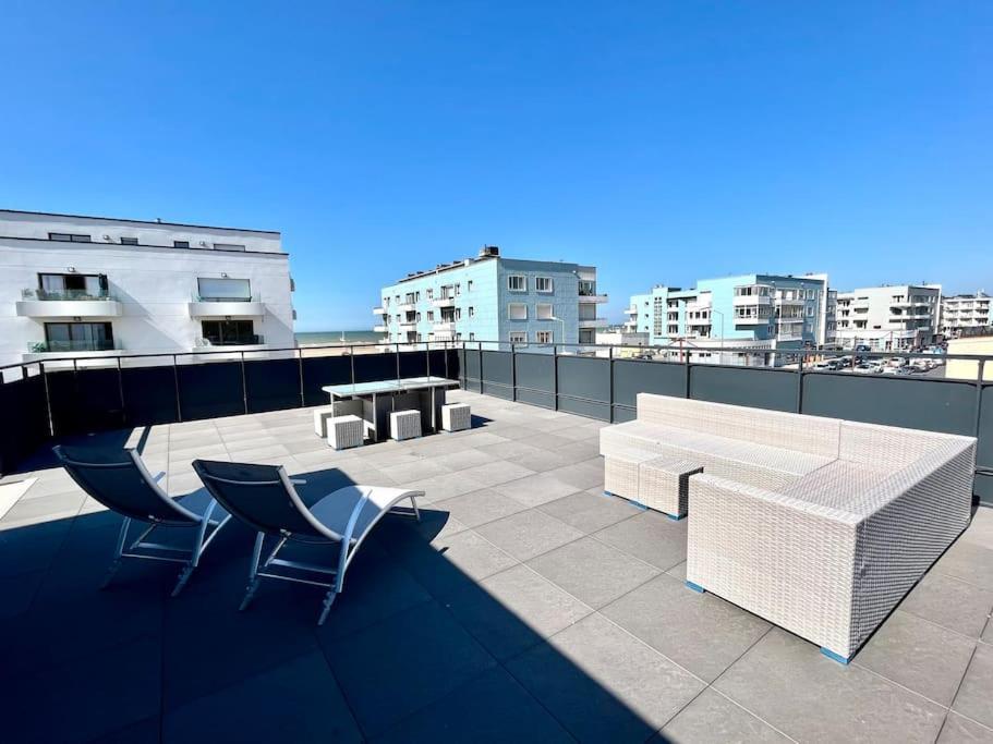 Le Designer Avec Vue Apartment Dunkirk Bagian luar foto