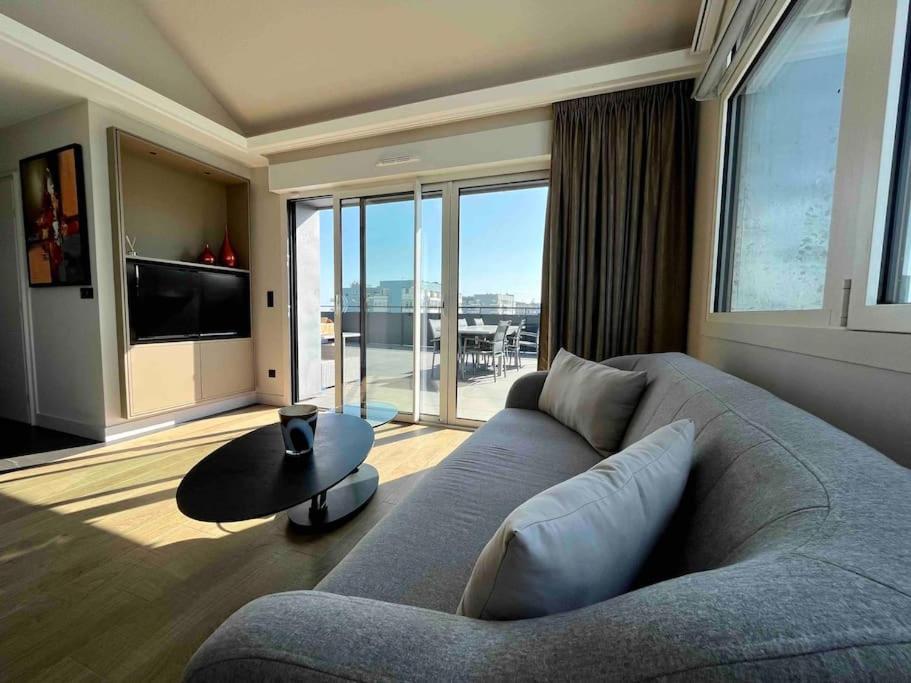 Le Designer Avec Vue Apartment Dunkirk Bagian luar foto
